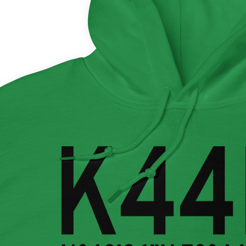 Sky Acres Airport (K44N) ICAO Hoodie Sweatshirt 