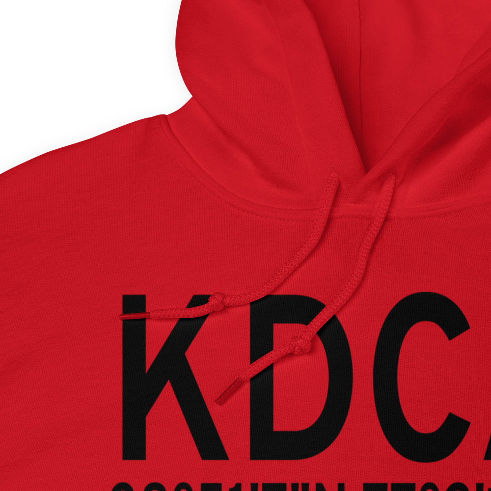 Ronald Reagan Washington National Airport (KDCA) ICAO Hoodie Sweatshirt 
