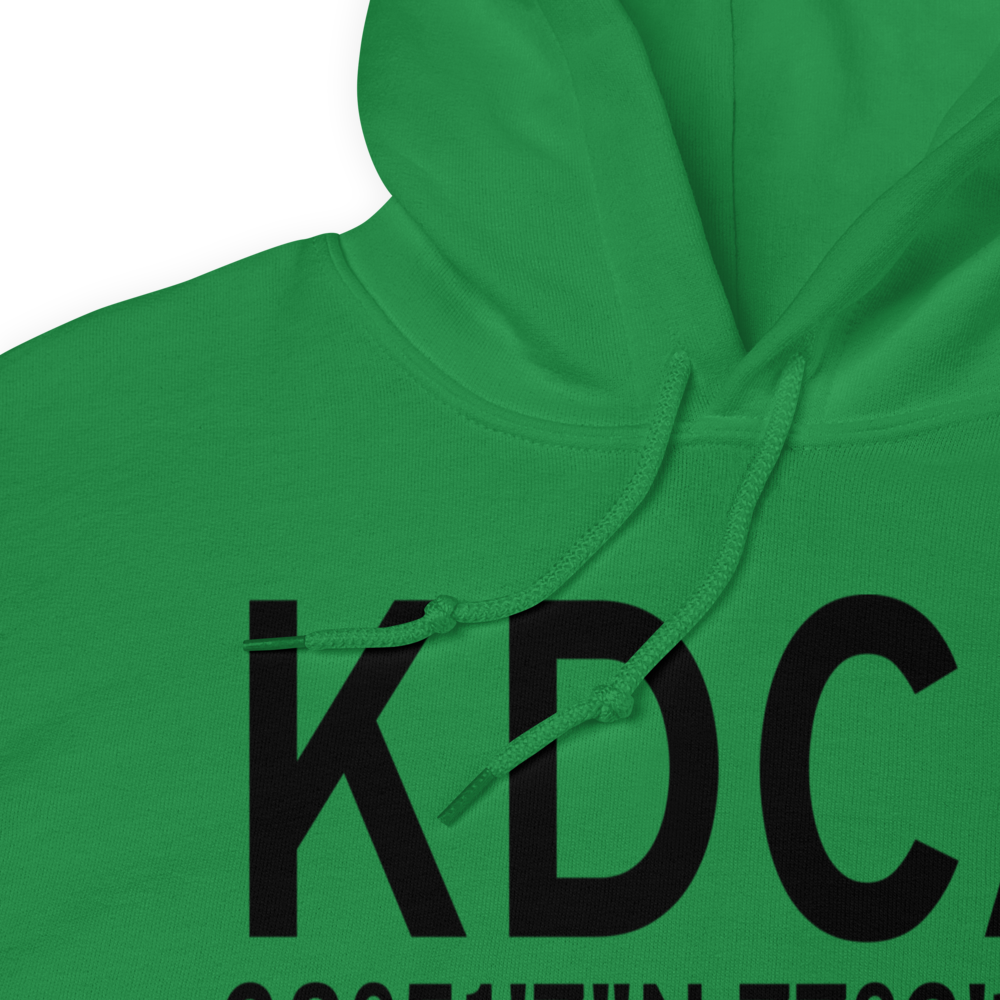 Ronald Reagan Washington National Airport (KDCA) ICAO Hoodie Sweatshirt 