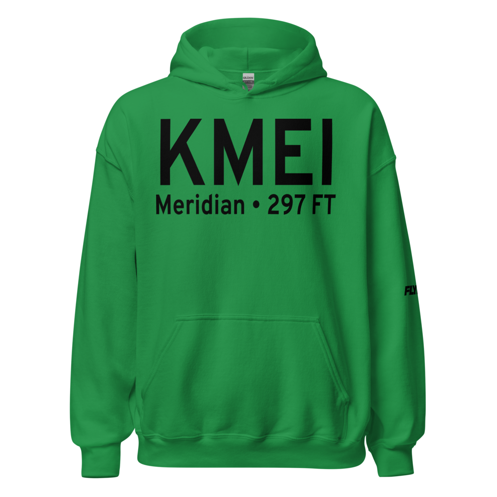 Key Field (KMEI) ICAO Hoodie Sweatshirt 