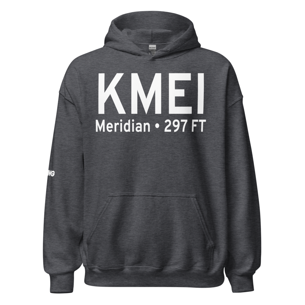 Key Field (KMEI) ICAO Hoodie Sweatshirt 