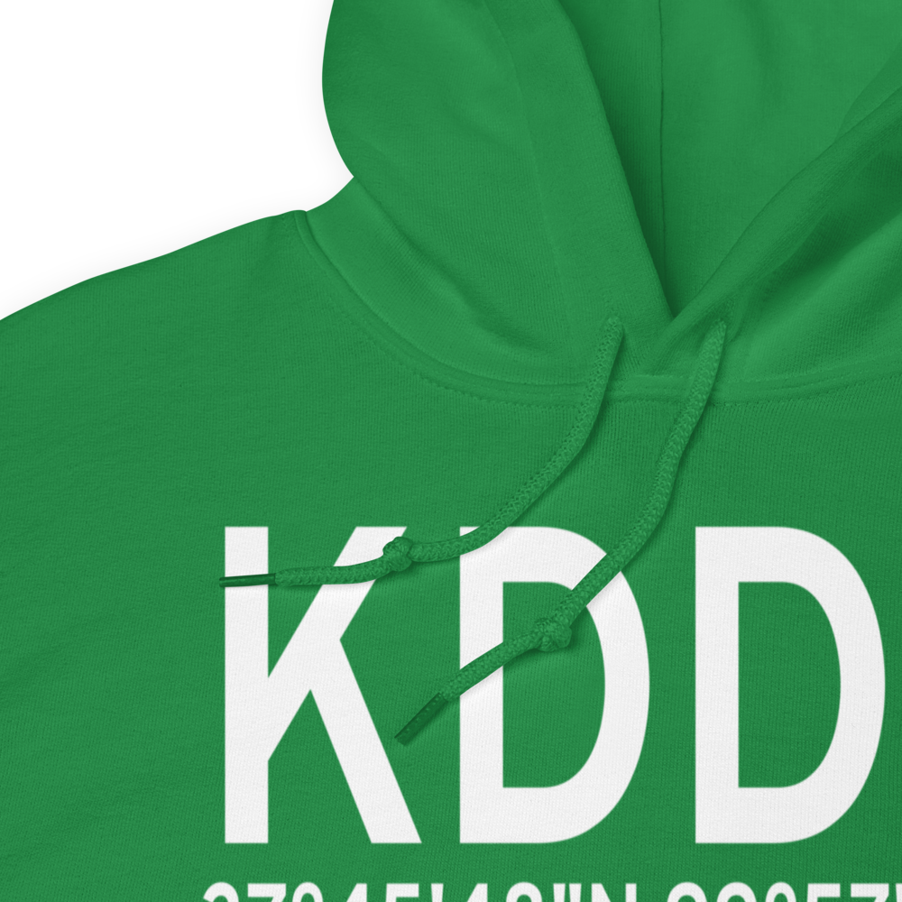 Dodge City Regional Airport (KDDC) ICAO Hoodie Sweatshirt 