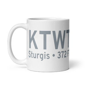 Sturgis Municipal Airport (KTWT) ICAO Mug