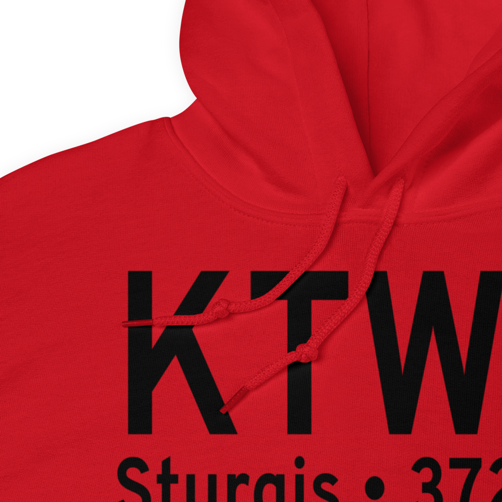 Sturgis Municipal Airport (KTWT) ICAO Hoodie Sweatshirt 