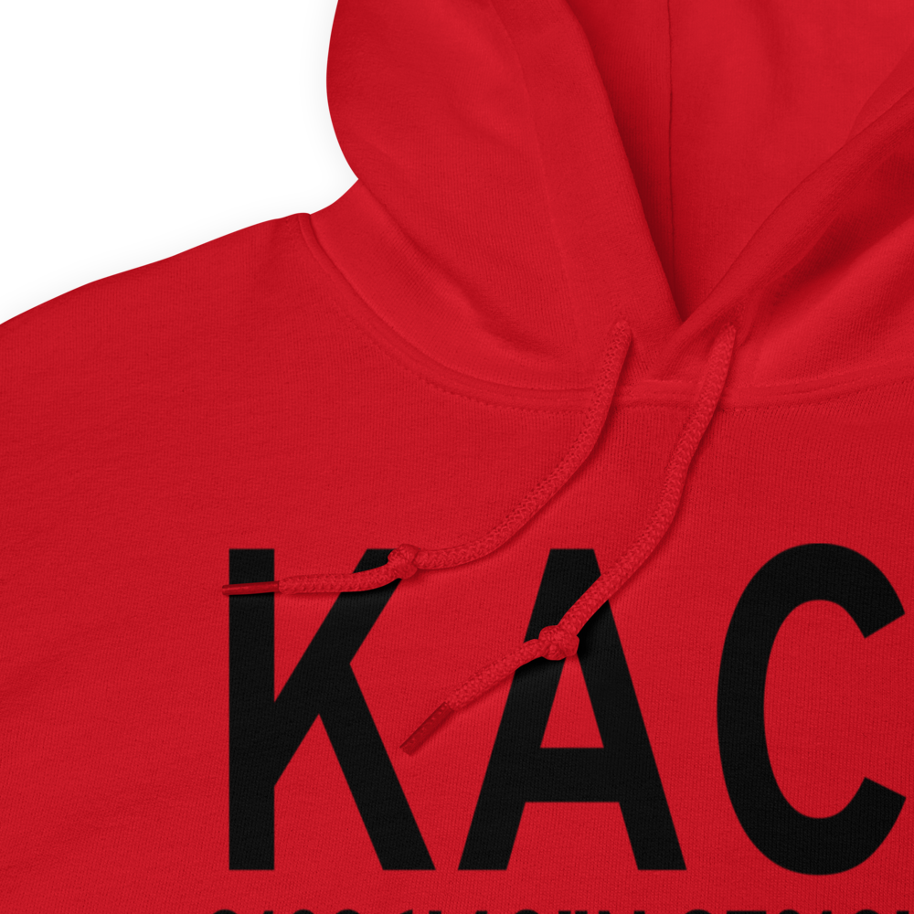 Waco Regional Airport (KACT) ICAO Hoodie Sweatshirt 