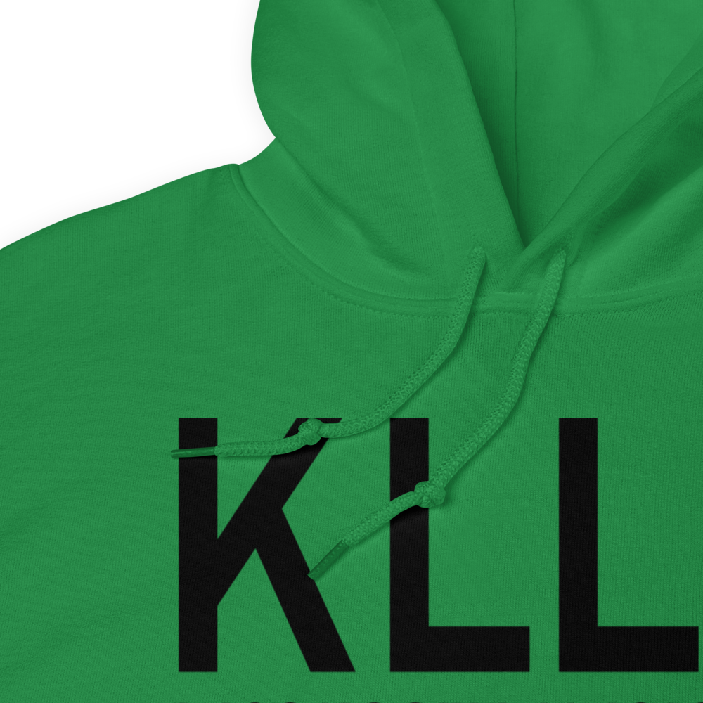 Challis Airport (KLLJ) ICAO Hoodie Sweatshirt 