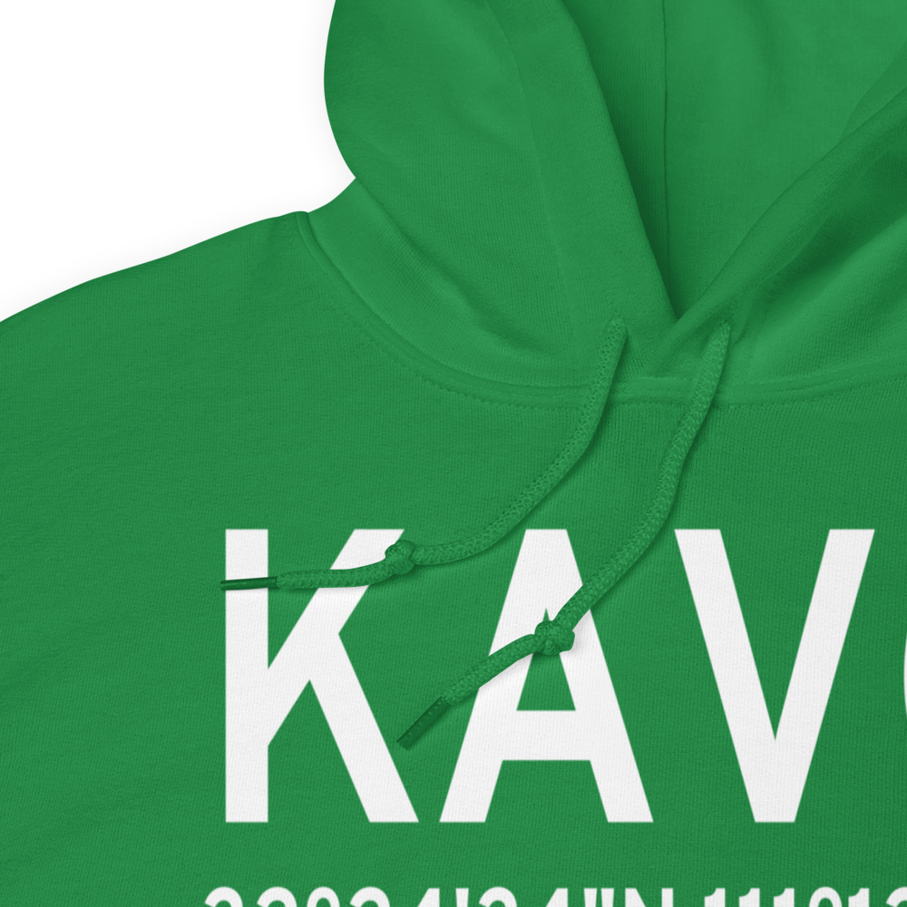 Marana Regional Airport (KAVQ) ICAO Hoodie Sweatshirt 