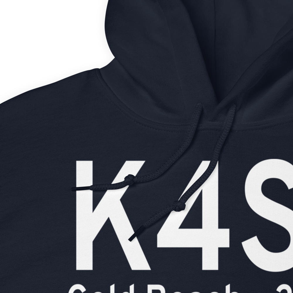Gold Beach Municipal Airport (K4S1) ICAO Hoodie Sweatshirt 