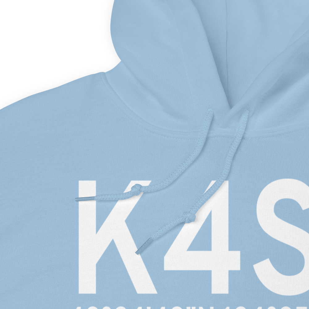 Gold Beach Municipal Airport (K4S1) ICAO Hoodie Sweatshirt 