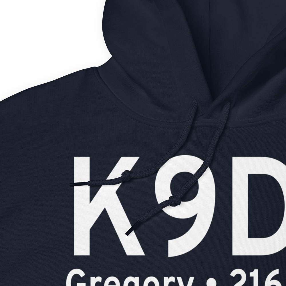 Gregory Municipal Airport - Flynn Field (K9D1) ICAO Hoodie Sweatshirt 