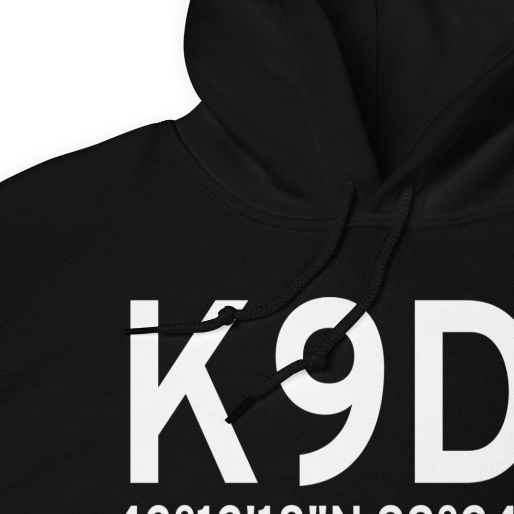 Gregory Municipal Airport - Flynn Field (K9D1) ICAO Hoodie Sweatshirt 