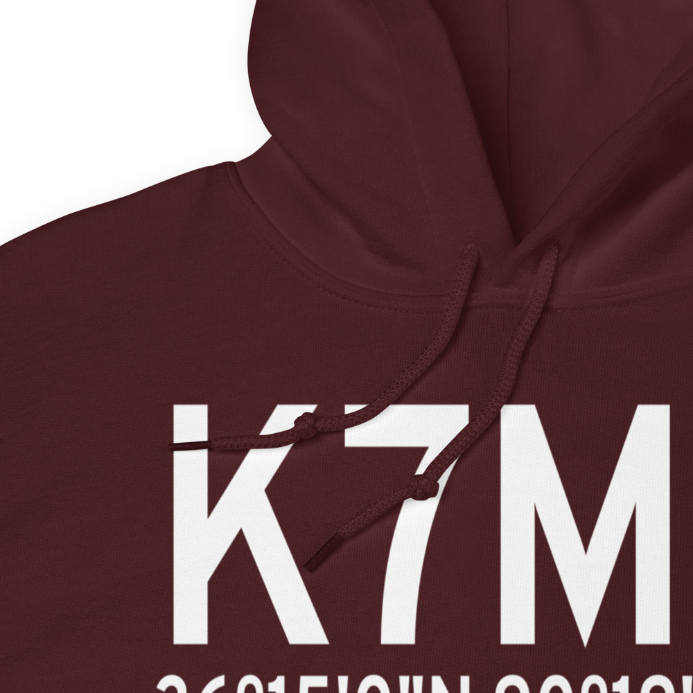 Rector Airport (K7M8) ICAO Hoodie Sweatshirt 