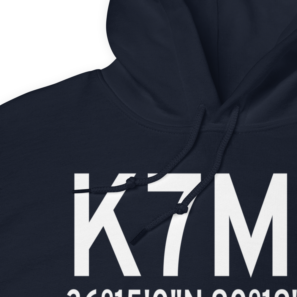 Rector Airport (K7M8) ICAO Hoodie Sweatshirt 