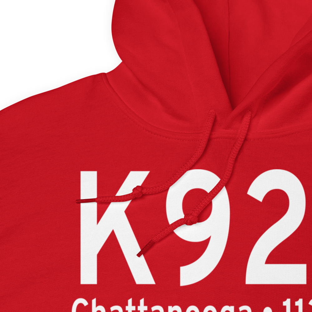 Chattanooga Sky Harbor Airport (K92F) ICAO Hoodie Sweatshirt 