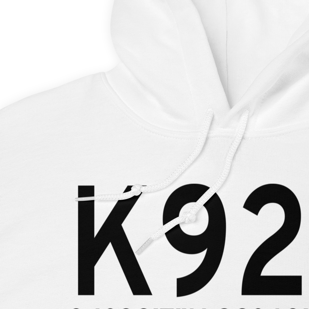 Chattanooga Sky Harbor Airport (K92F) ICAO Hoodie Sweatshirt 