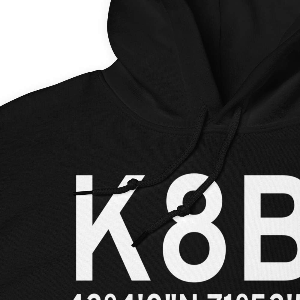 Hawthorne Feather Airpark (K8B1) ICAO Hoodie Sweatshirt 