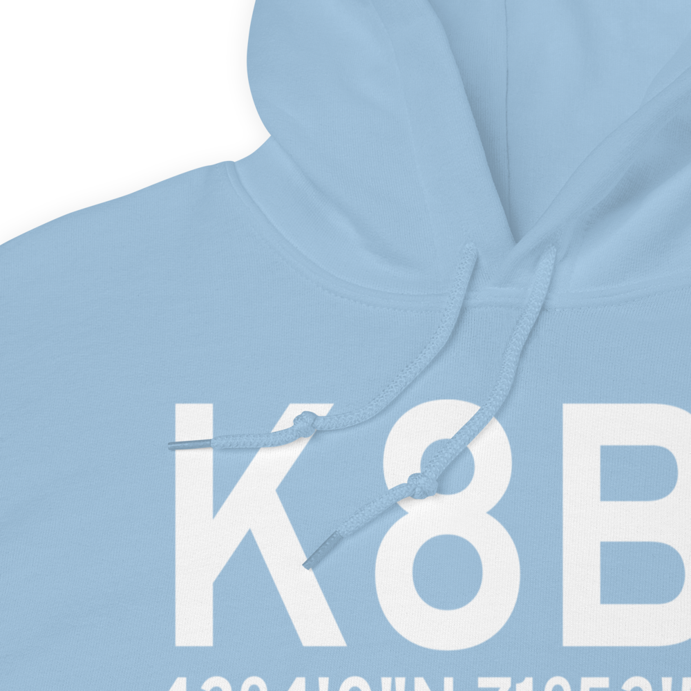 Hawthorne Feather Airpark (K8B1) ICAO Hoodie Sweatshirt 