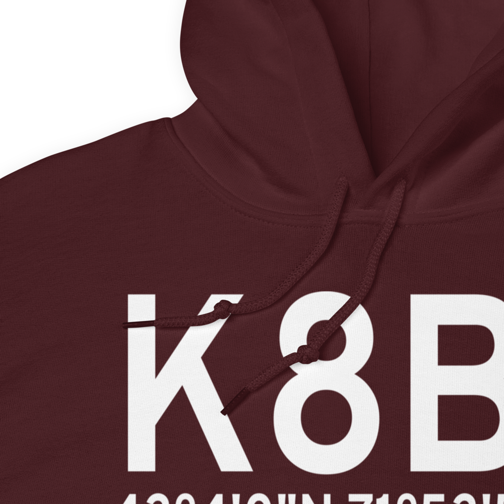 Hawthorne Feather Airpark (K8B1) ICAO Hoodie Sweatshirt 