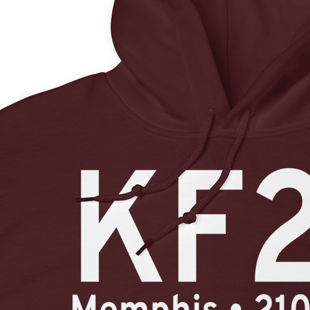 Memphis Municipal Airport (KF21) ICAO Hoodie Sweatshirt 