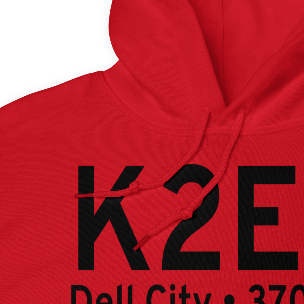 Dell City Municipal Airport (K2E5) ICAO Hoodie Sweatshirt 