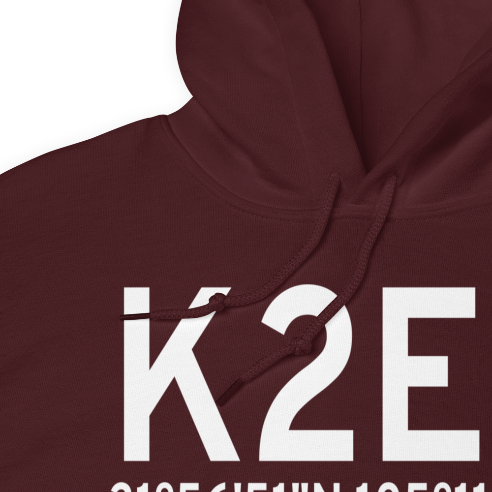 Dell City Municipal Airport (K2E5) ICAO Hoodie Sweatshirt 