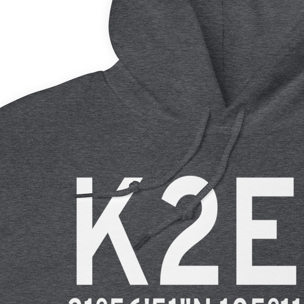 Dell City Municipal Airport (K2E5) ICAO Hoodie Sweatshirt 