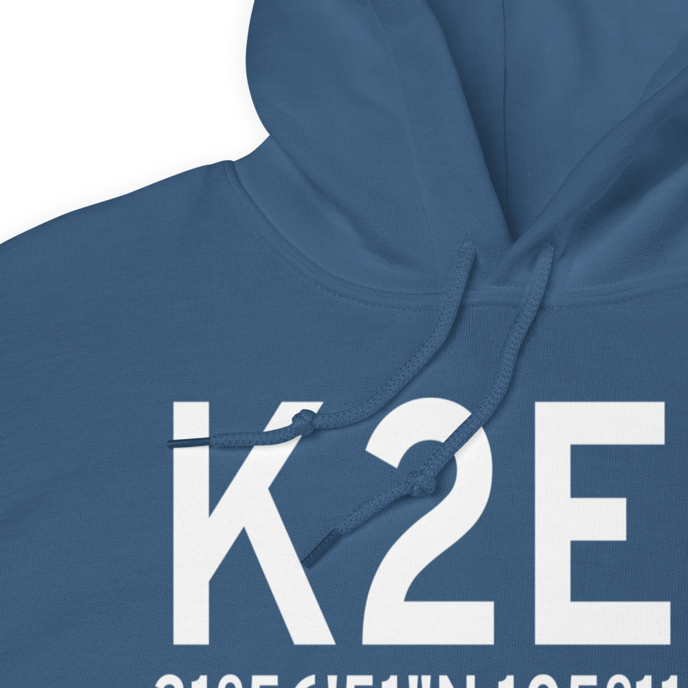 Dell City Municipal Airport (K2E5) ICAO Hoodie Sweatshirt 