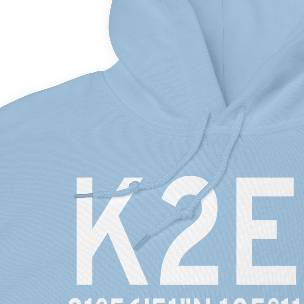 Dell City Municipal Airport (K2E5) ICAO Hoodie Sweatshirt 
