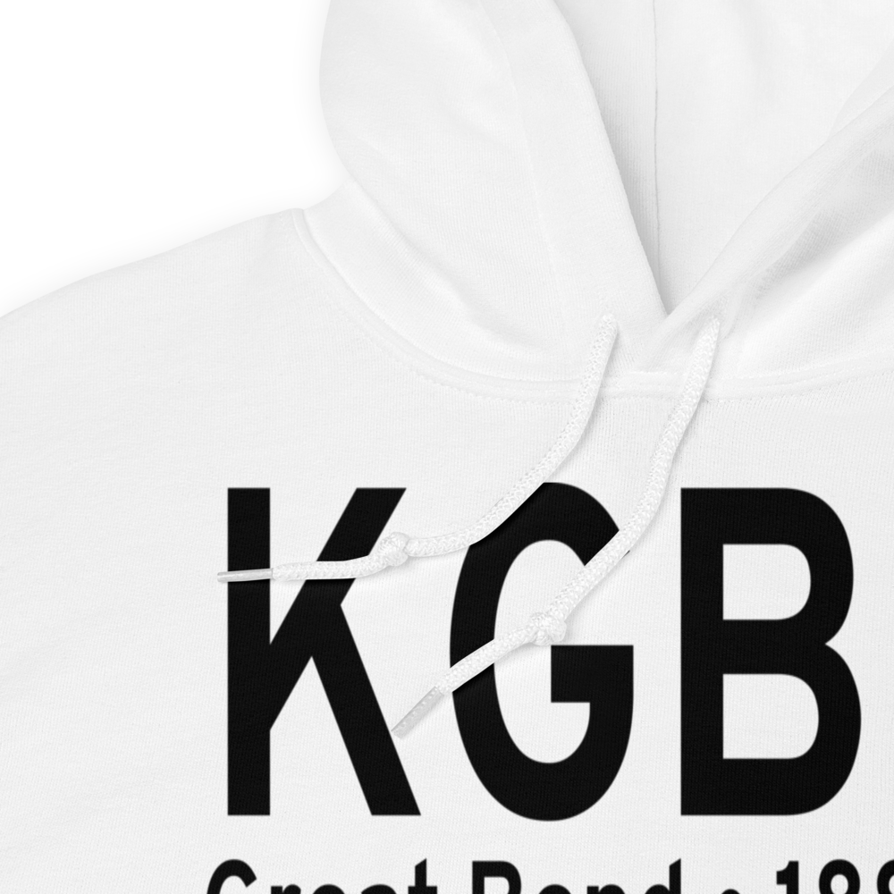 Great Bend Municipal Airport (KGBD) ICAO Hoodie Sweatshirt 