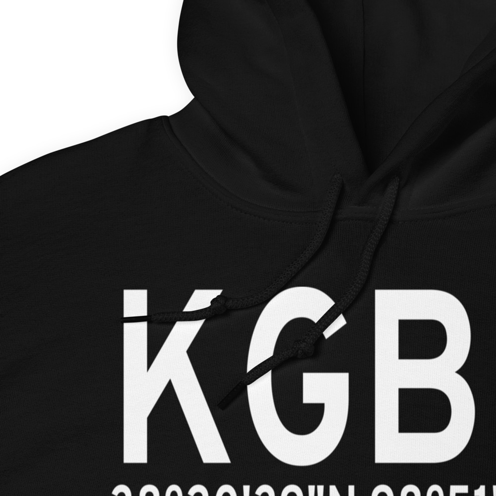 Great Bend Municipal Airport (KGBD) ICAO Hoodie Sweatshirt 