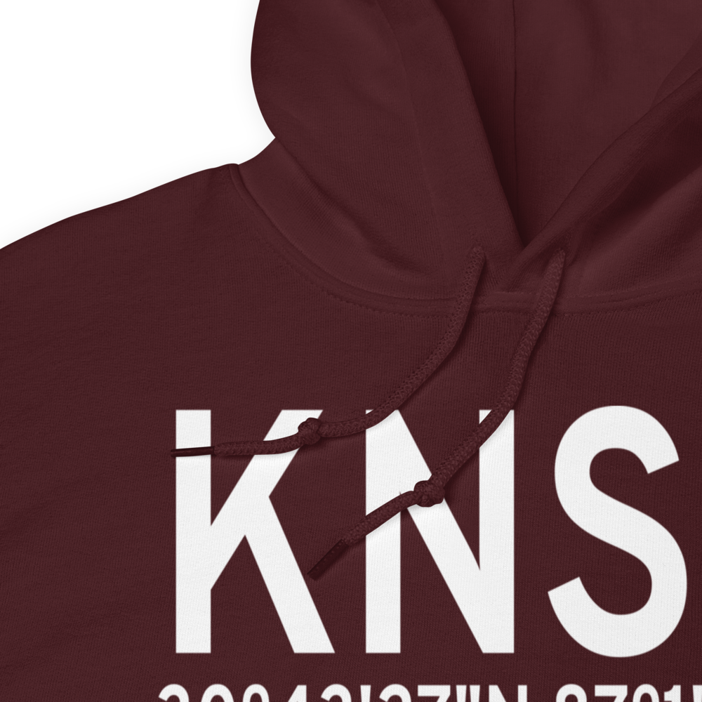 Whiting Field Naval Air Station - North (KNSE) ICAO Hoodie Sweatshirt 