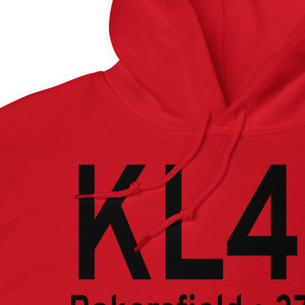 Bakersfield Municipal Airport (KL45) ICAO Hoodie Sweatshirt 