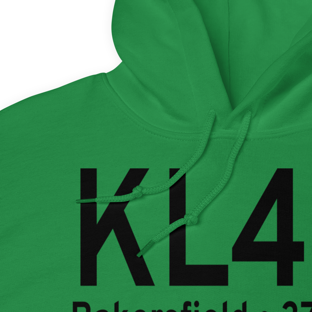 Bakersfield Municipal Airport (KL45) ICAO Hoodie Sweatshirt 