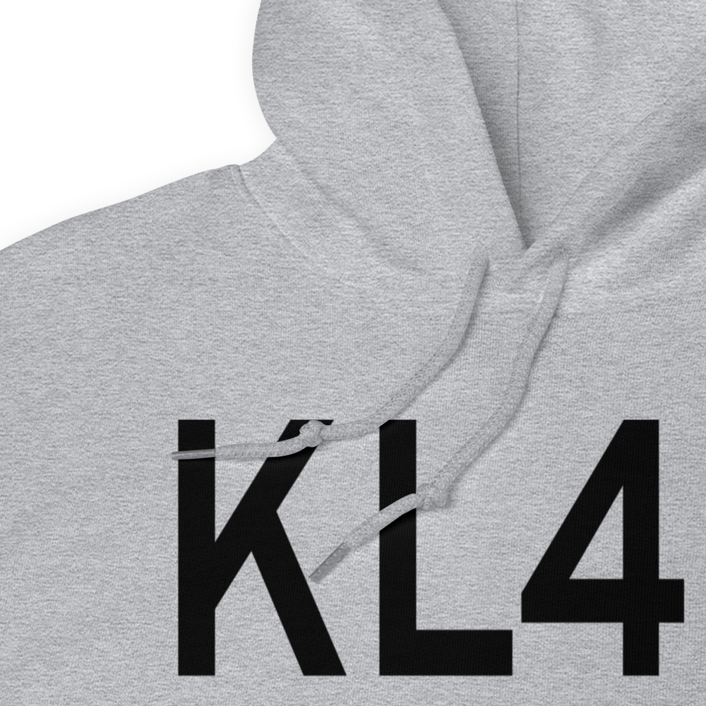 Bakersfield Municipal Airport (KL45) ICAO Hoodie Sweatshirt 