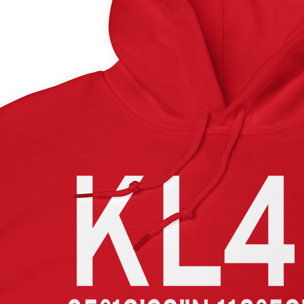Bakersfield Municipal Airport (KL45) ICAO Hoodie Sweatshirt 