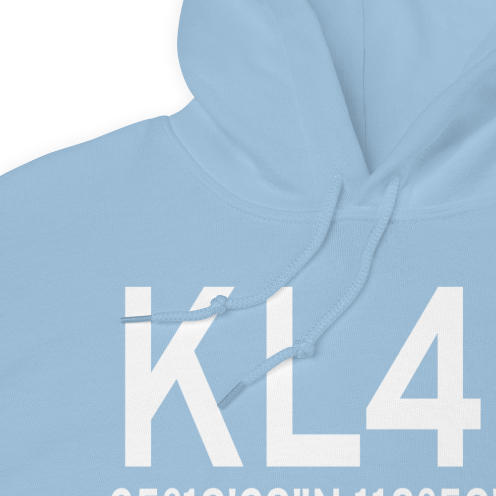 Bakersfield Municipal Airport (KL45) ICAO Hoodie Sweatshirt 
