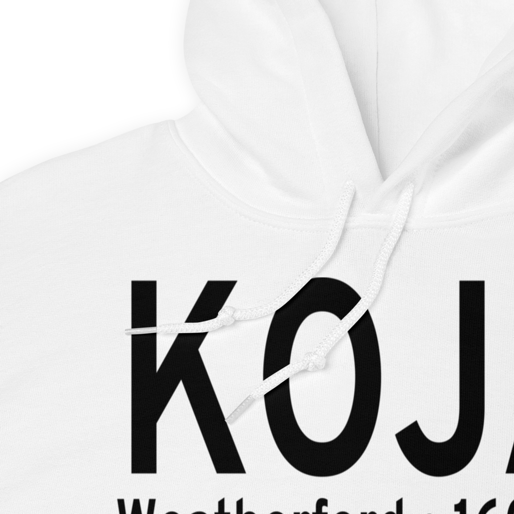 Thomas P Stafford Airport (KOJA) ICAO Hoodie Sweatshirt 