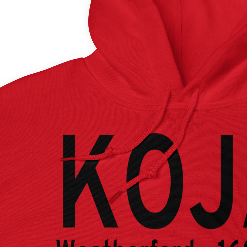Thomas P Stafford Airport (KOJA) ICAO Hoodie Sweatshirt 