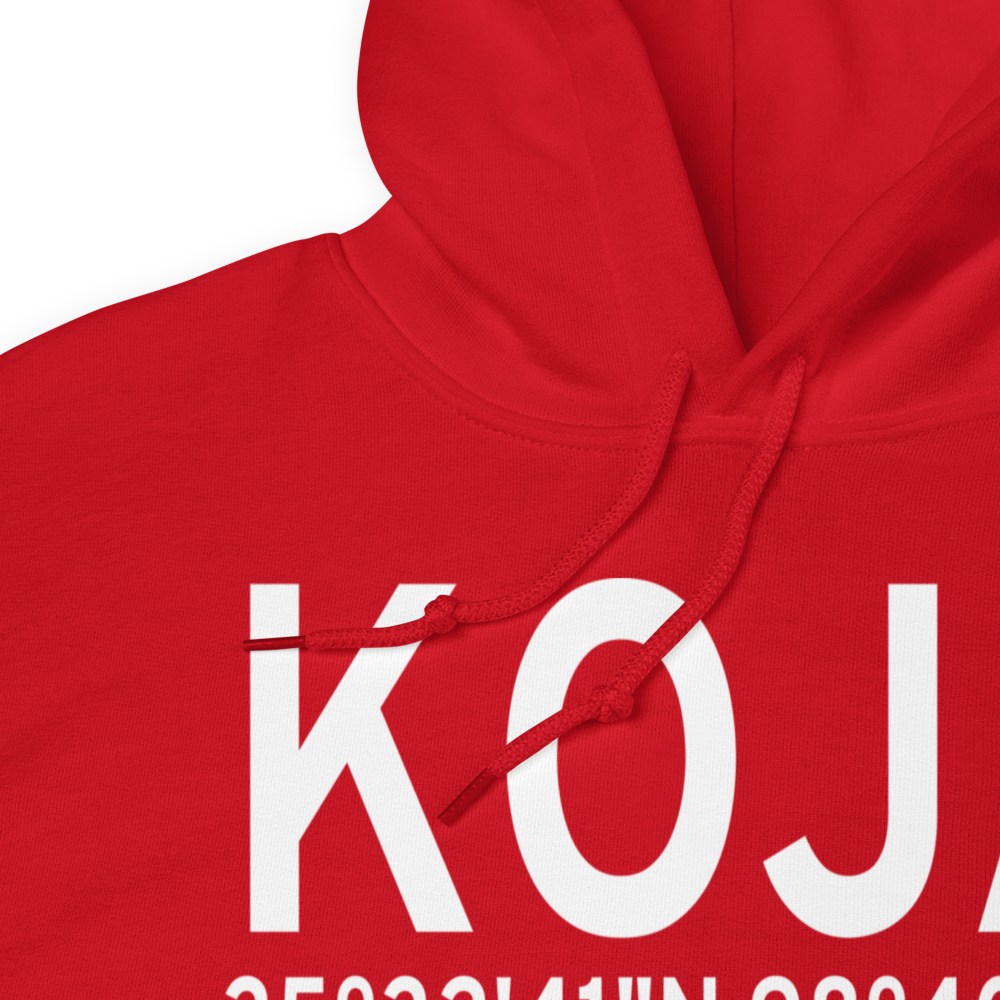 Thomas P Stafford Airport (KOJA) ICAO Hoodie Sweatshirt 