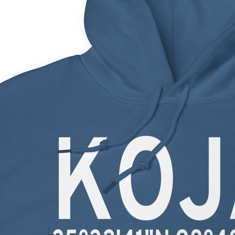 Thomas P Stafford Airport (KOJA) ICAO Hoodie Sweatshirt 