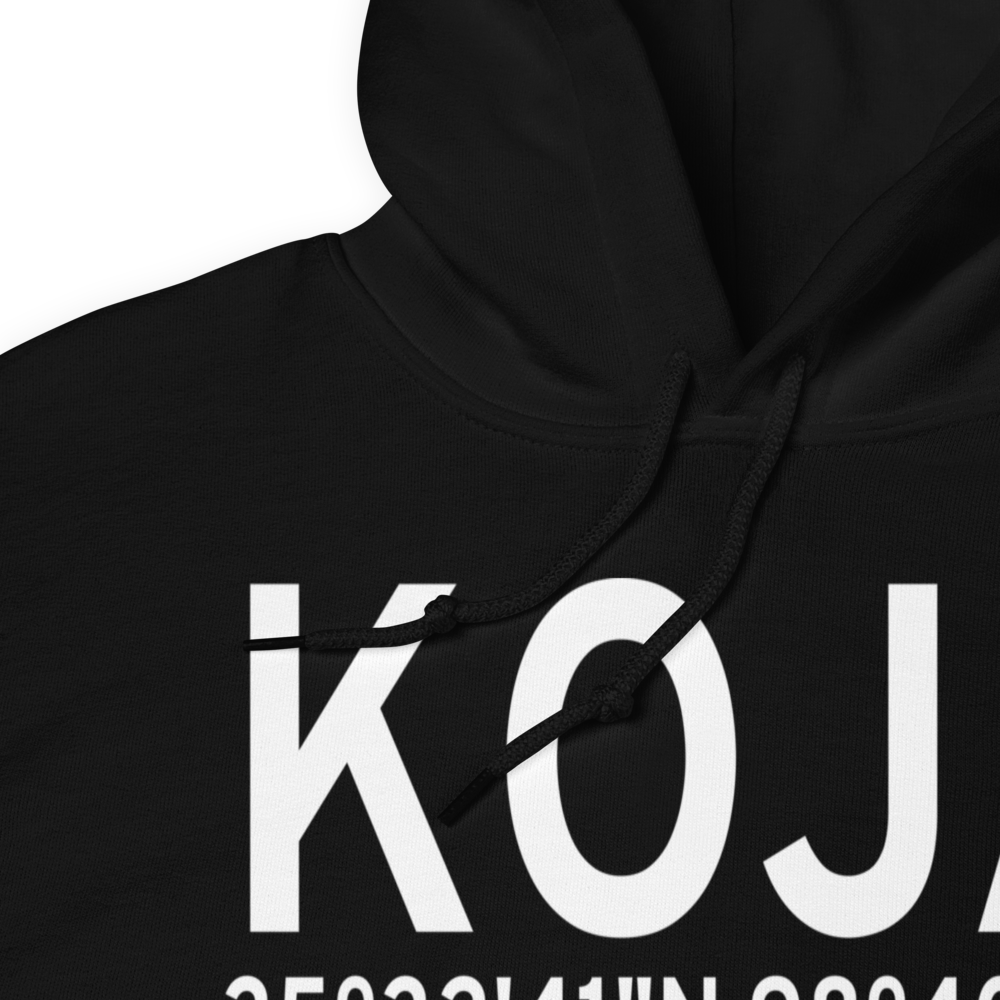 Thomas P Stafford Airport (KOJA) ICAO Hoodie Sweatshirt 