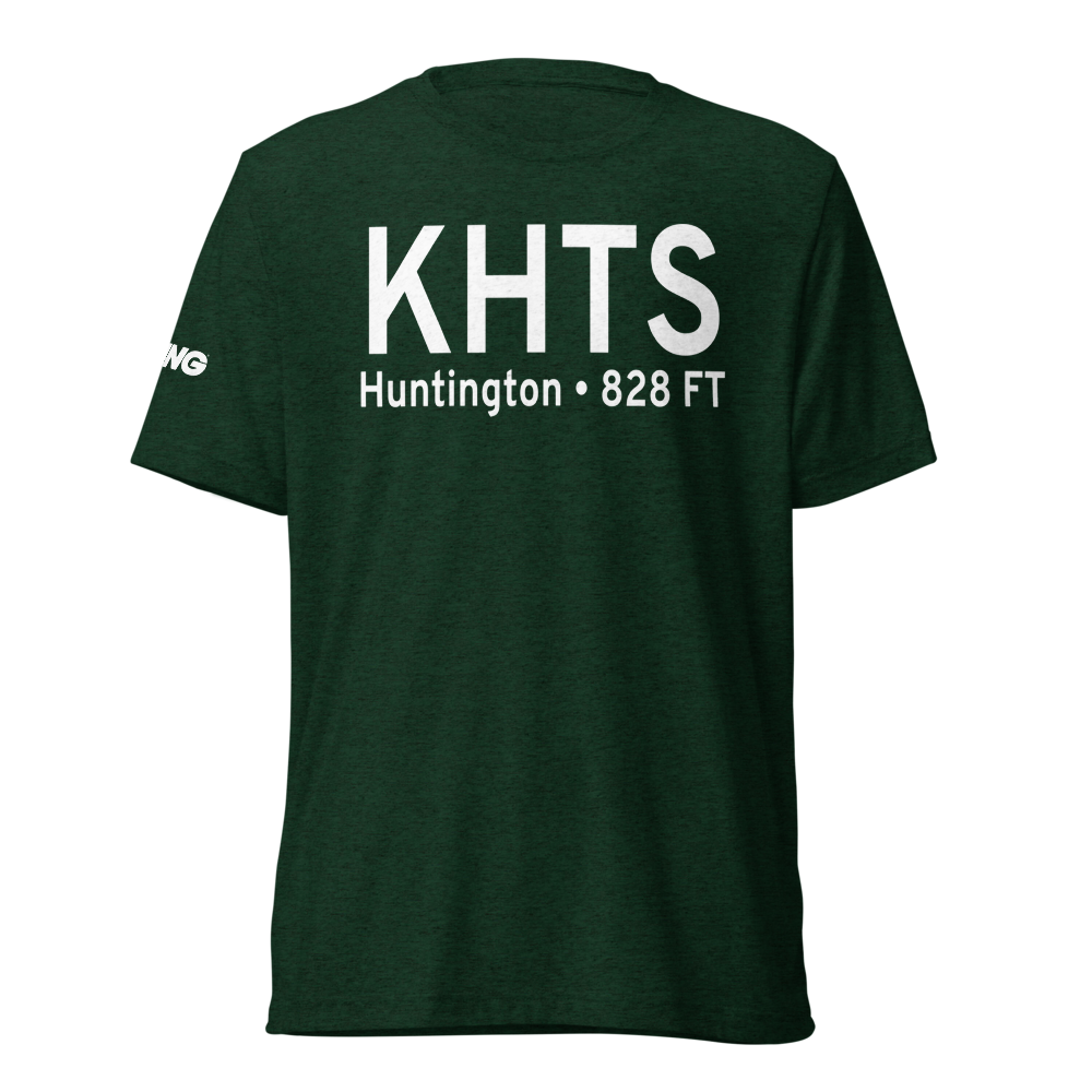 Tri-State/Milton J. Ferguson Field (KHTS) ICAO Tri-blend T-Shirt 
