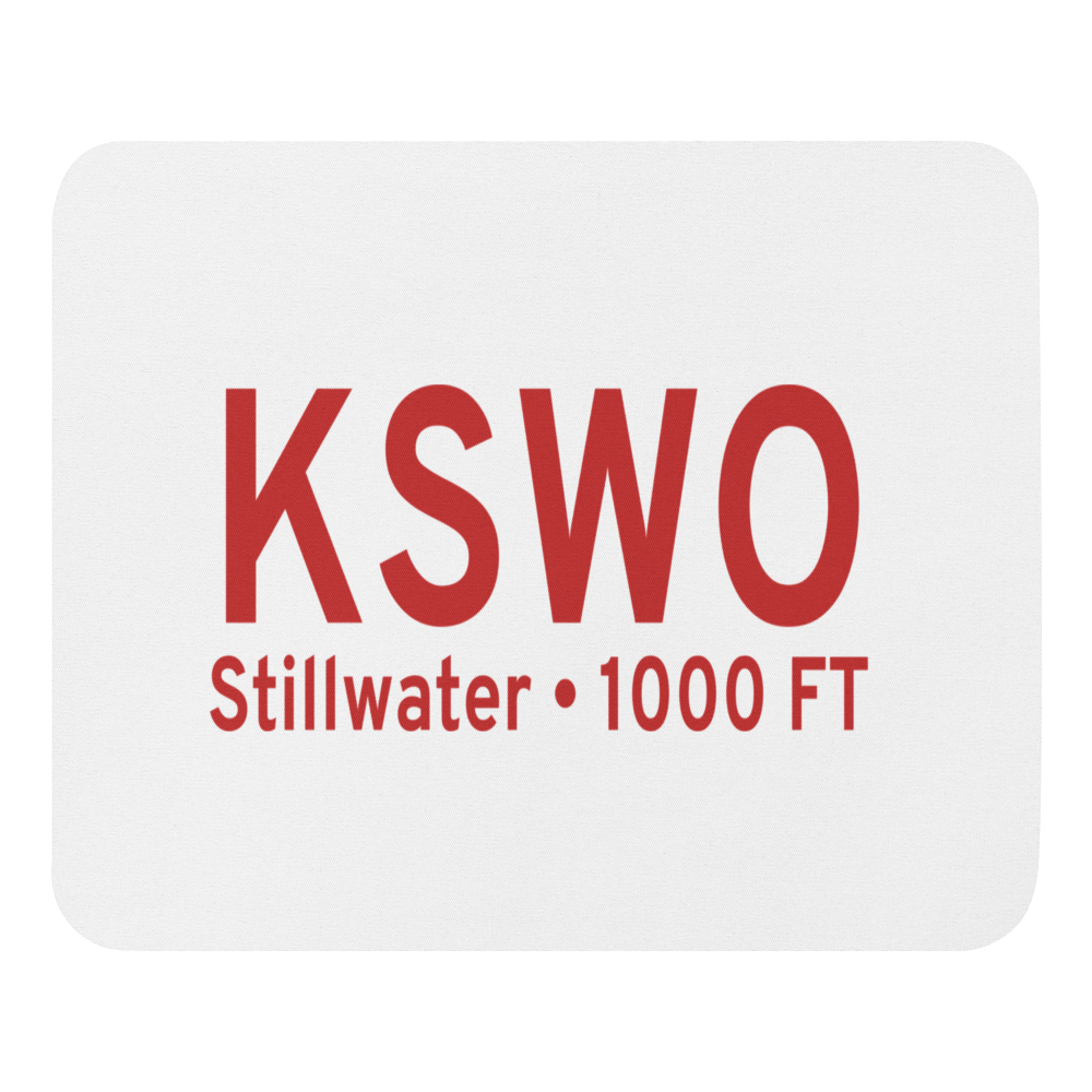 Stillwater Regional Airport (KSWO) ICAO  Mouse Pad 