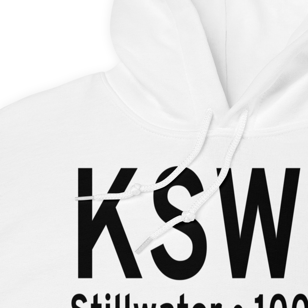 Stillwater Regional Airport (KSWO) ICAO Hoodie Sweatshirt 