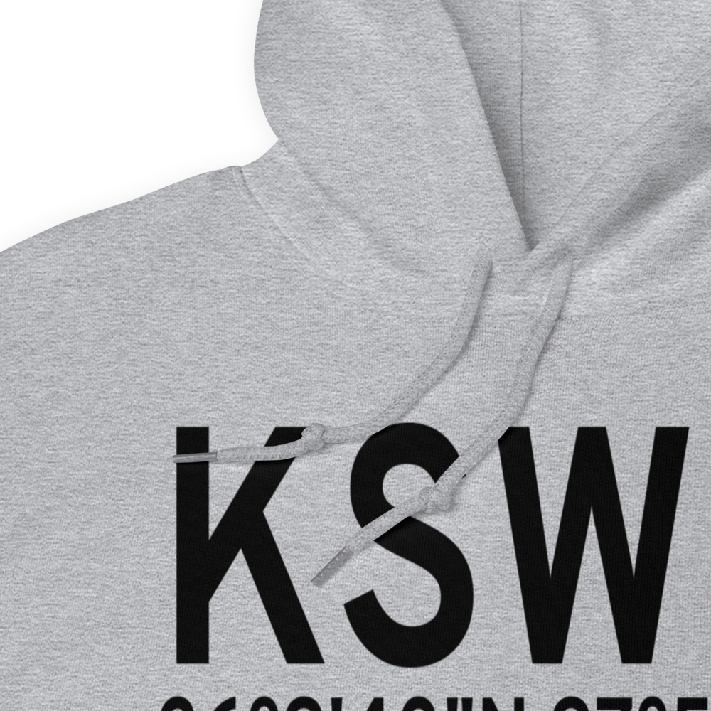 Stillwater Regional Airport (KSWO) ICAO Hoodie Sweatshirt 