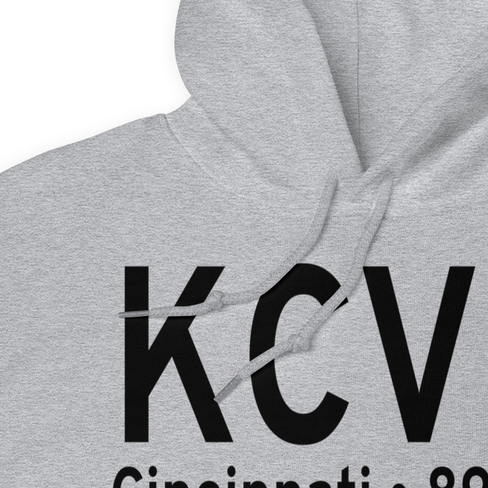 Cincinnati Northern Kentucky International Airport (KCVG) ICAO Hoodie Sweatshirt 