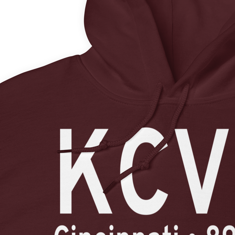 Cincinnati Northern Kentucky International Airport (KCVG) ICAO Hoodie Sweatshirt 
