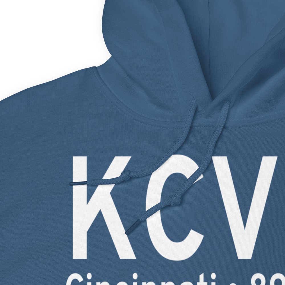 Cincinnati Northern Kentucky International Airport (KCVG) ICAO Hoodie Sweatshirt 