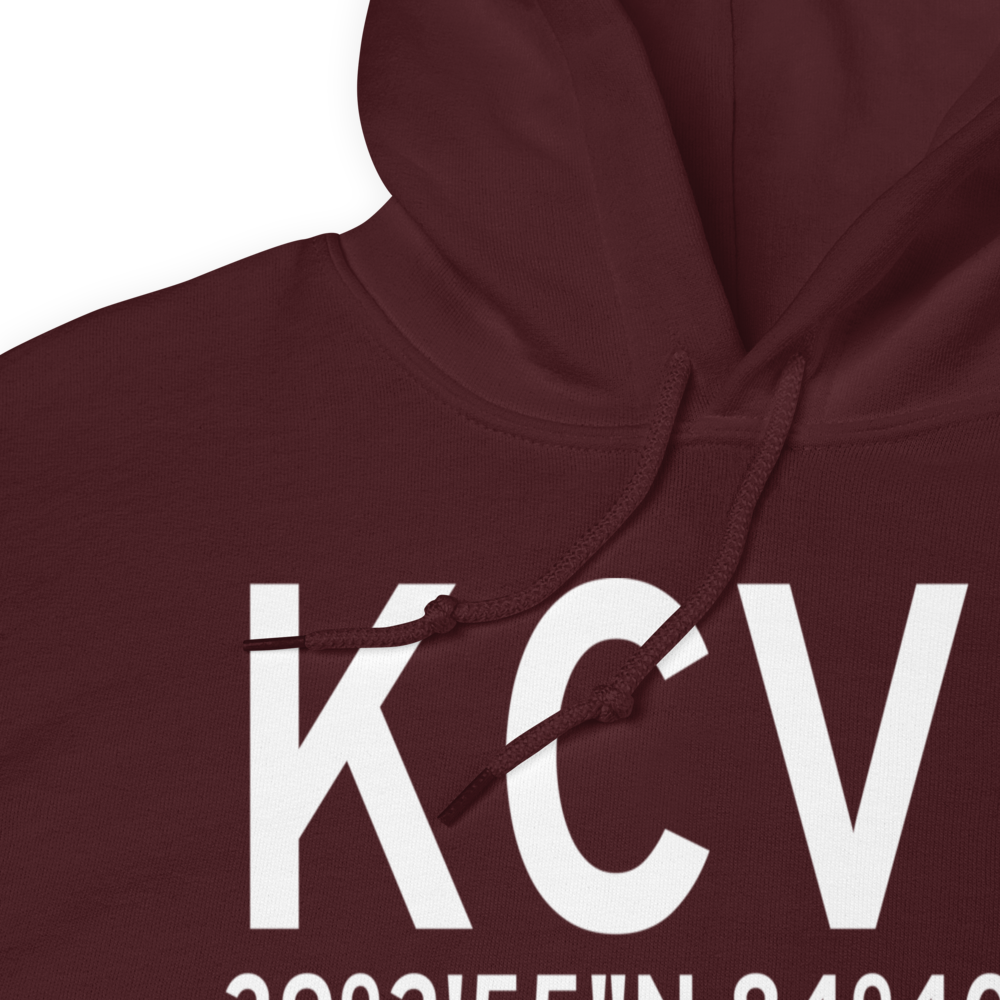 Cincinnati Northern Kentucky International Airport (KCVG) ICAO Hoodie Sweatshirt 