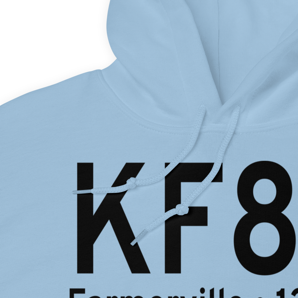 Union Parish Airport (KF87) ICAO Hoodie Sweatshirt 